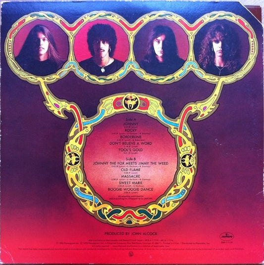 Thin Lizzy - Johnny The Fox vinyl record, LP (Very Good Plus (VG+)) | Lulo Records