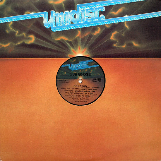 Overdose (6) : Rocktail (12", Mixed)