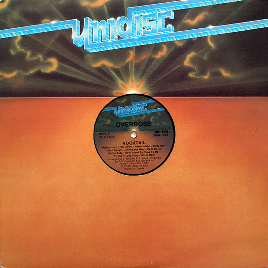 Overdose (6) : Rocktail (12", Mixed)