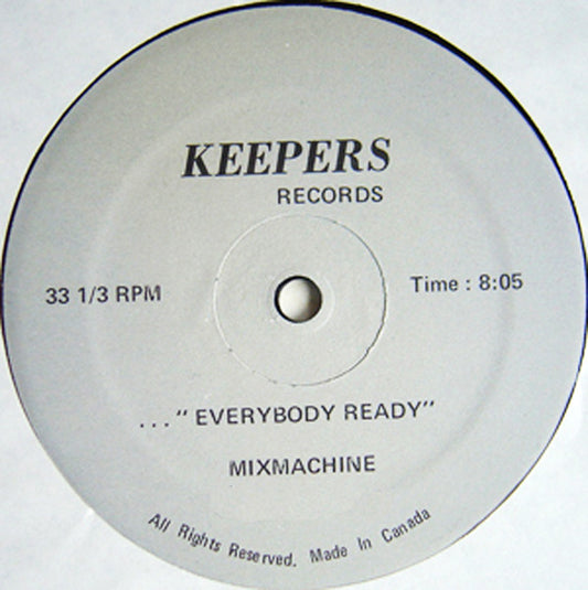Various : Everybody Ready (12", Mixed, Unofficial)