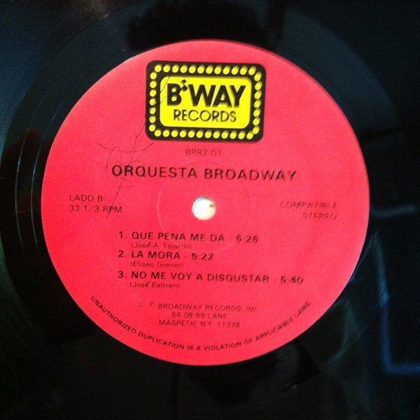 Orquesta Broadway : Loves New York (LP, Album)