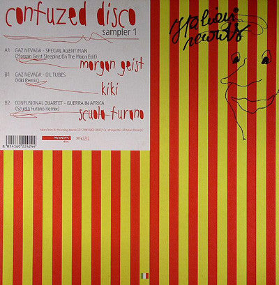 Gaznevada / Confusional Quartet : Confuzed Disco Sampler 1 (12")