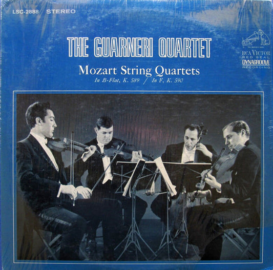 Wolfgang Amadeus Mozart, Guarneri Quartet : String Quartets (In B-Flat, K. 589 / In F,  K. 590) (LP)