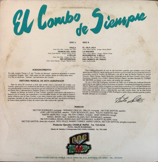 El Combo De Siempre : El Combo De Siempre (LP, Album)