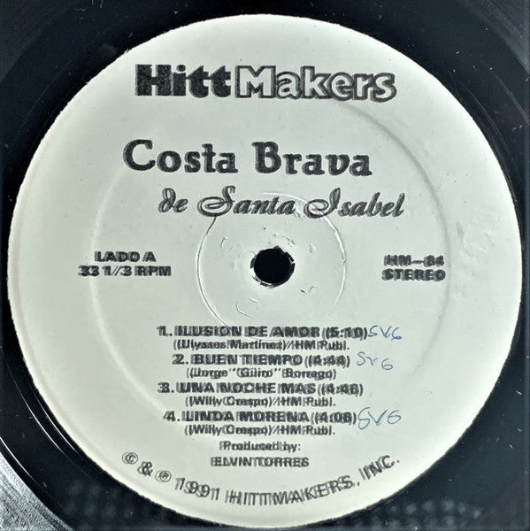 Costa Brava : De Santa Isabel (LP, Album)