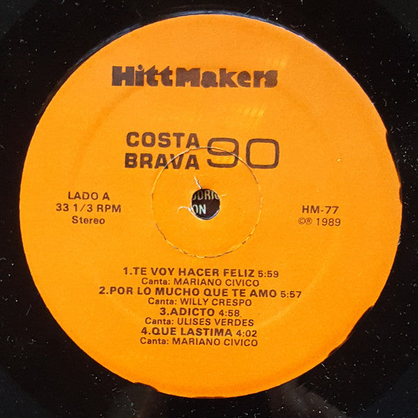 Costa Brava : Costa Brava 90 (LP, Album)