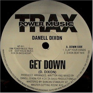 Danell Dixon : Get Down (12")