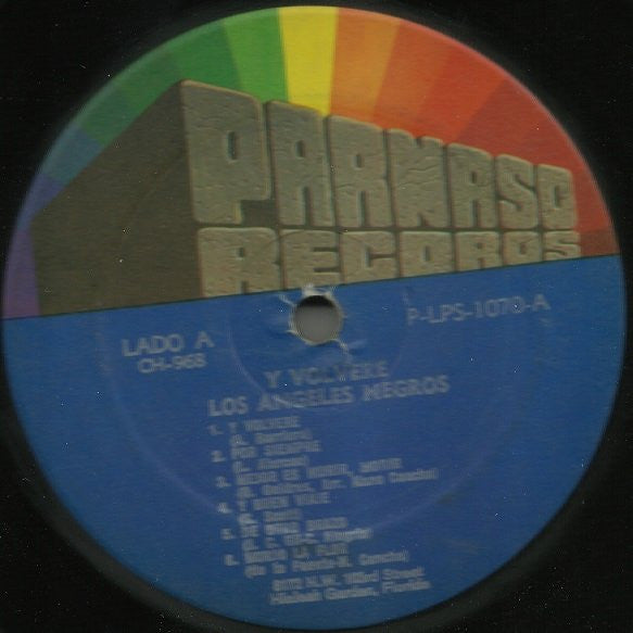Los Angeles Negros : Y Volvere (LP, Album)