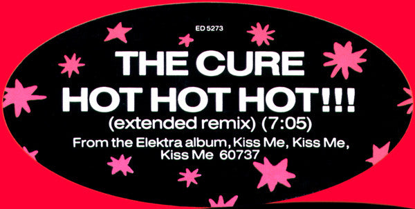 The Cure : Hot Hot Hot!!! (12", Single, Promo, SP)