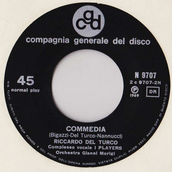 Riccardo Del Turco : Cosa Hai Messo Nel Caffè? (7")