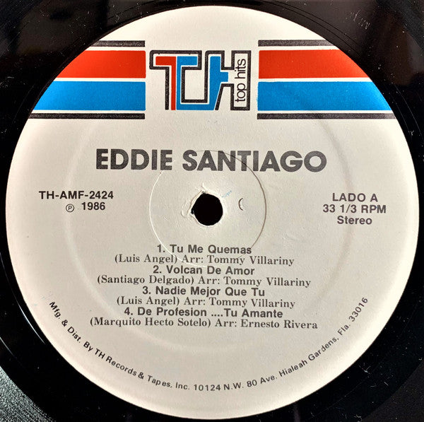 Eddie Santiago : Atrevido Y Diferente (LP, Album)