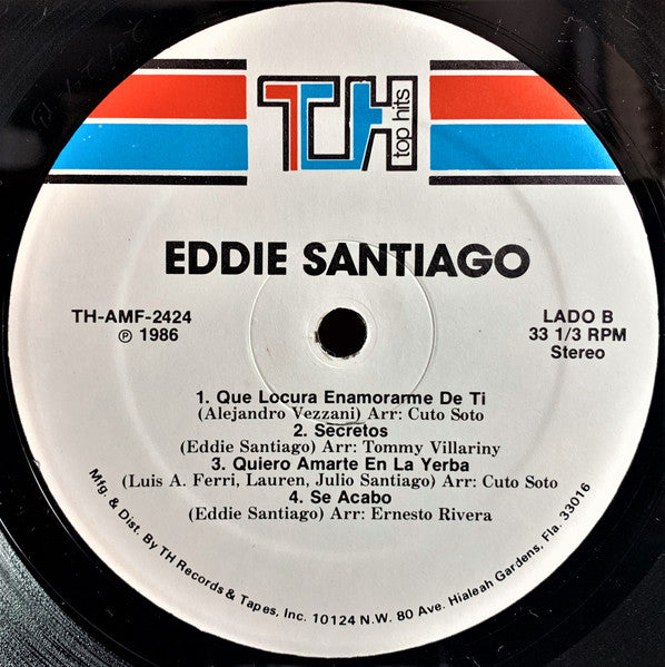 Eddie Santiago : Atrevido Y Diferente (LP, Album)
