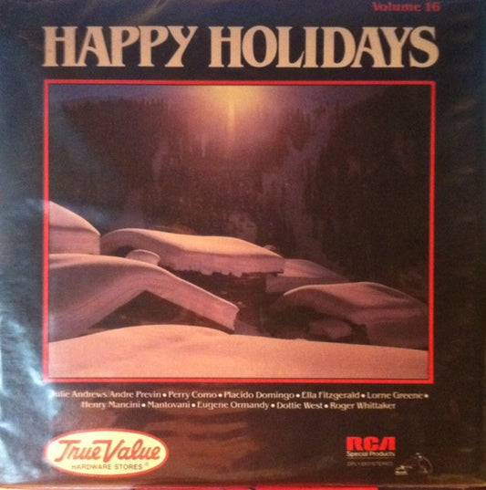 Various : True Value Hardware Stores - Happy Holidays - Volume 16 (LP, Album, Comp)