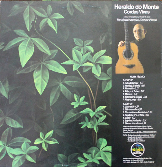 Heraldo Do Monte : Cordas Vivas (LP, Album)
