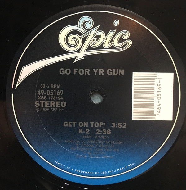 Go For Yr Gun : Get On Top (12")
