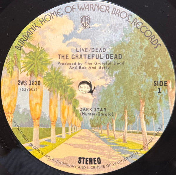 The Grateful Dead : Live/Dead (2xLP, Album, RP, Ter)