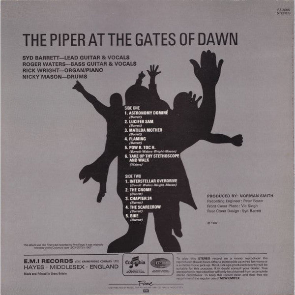 Pink Floyd : The Piper At The Gates Of Dawn (LP, Album, RE)