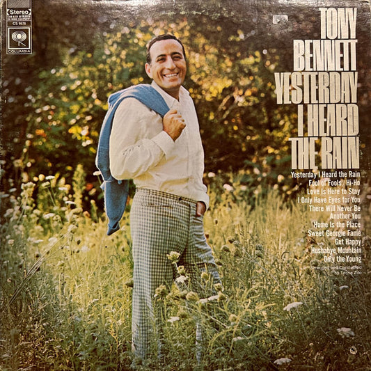 Tony Bennett : Yesterday I Heard The Rain (LP, Album)