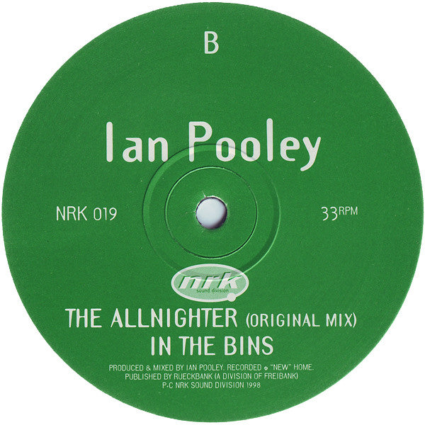 Ian Pooley : The Allnighter EP (12", EP)