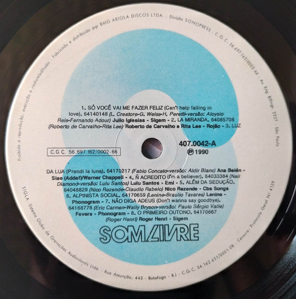 Various : Lua Cheia De Amor (LP, Comp)
