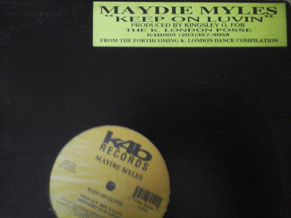 Maydie Myles : Keep On Luvin (12")