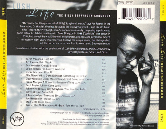 Various - Lush Life: The Billy Strayhorn Songbook vinyl record, CD (Near Mint (NM or M-)) | Lulo Records