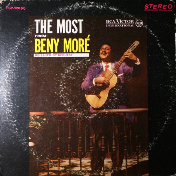Beny Moré : The Most From Beny Moré (LP, Comp, RE)