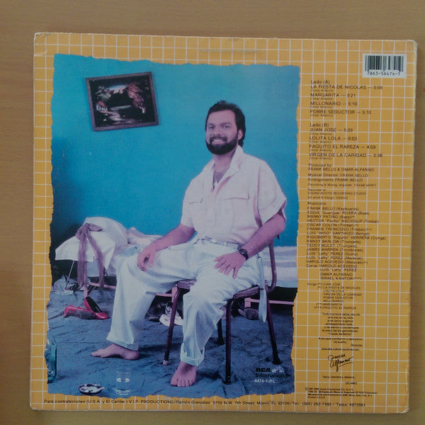 Omar Alfanno : Cosas De Barrio... Callejón Y Esquina (LP, Album)