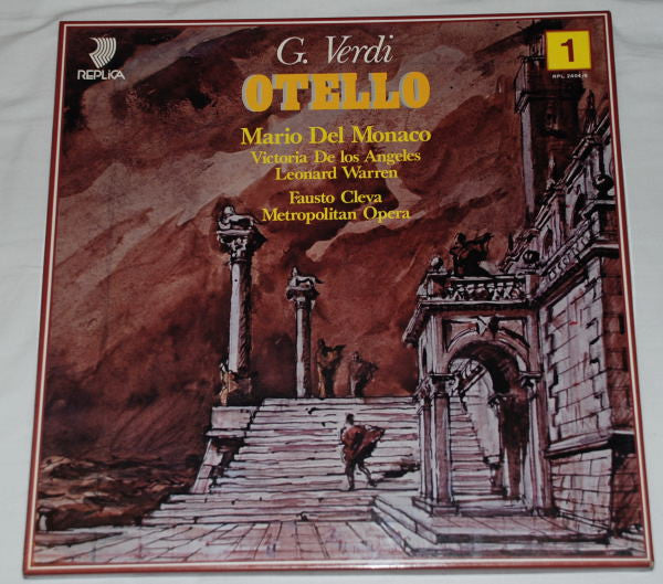 Giuseppe Verdi - Mario Del Monaco : Otello (Box, Album + 3xLP)