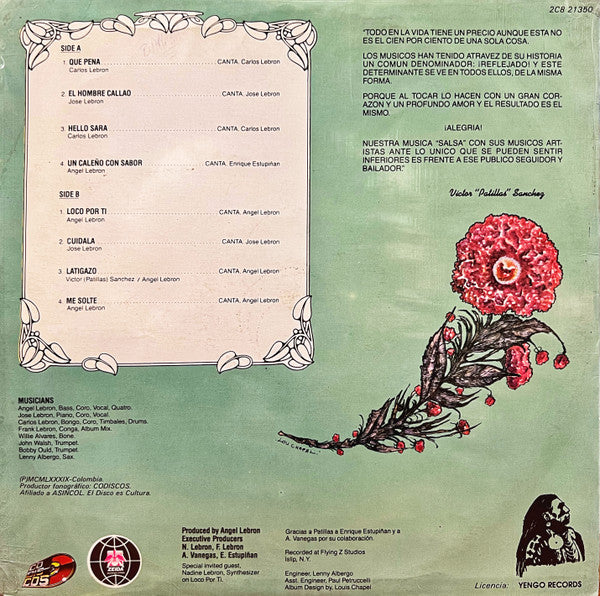 The Lebron Brothers* : Loco Por Ti (LP, Album)