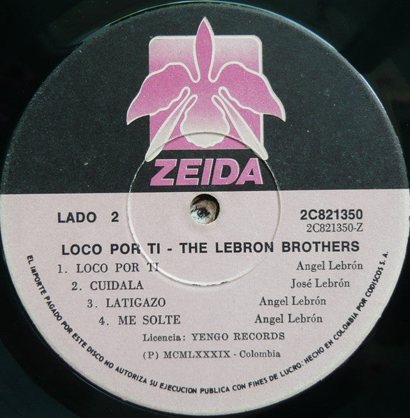 The Lebron Brothers* : Loco Por Ti (LP, Album)