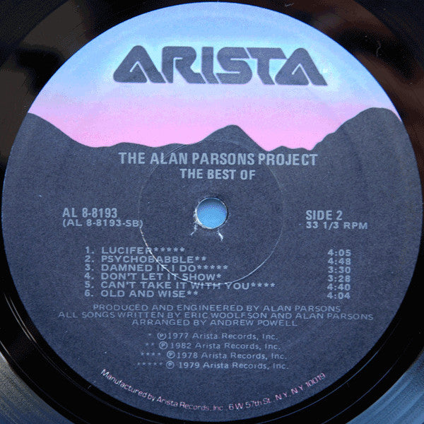 The Alan Parsons Project : The Best Of The Alan Parsons Project (LP, Comp, Gat)