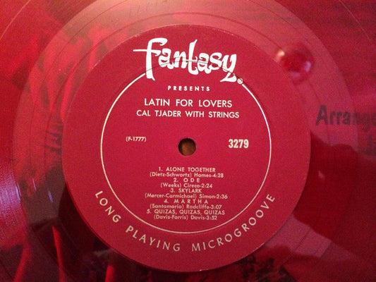 Cal Tjader : Latin For Lovers (LP, Album, Mono, Red)