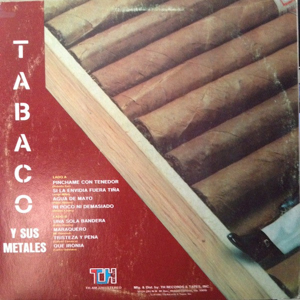 Tabaco Y Sus Metales : Tabaco Y Sus Metales (LP, Album)