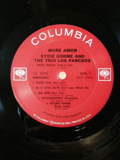 Eydie Gormé & Trio Los Panchos : More Amor (LP, Album, Mono)