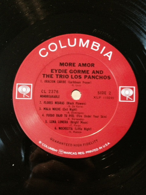 Eydie Gormé & Trio Los Panchos : More Amor (LP, Album, Mono)
