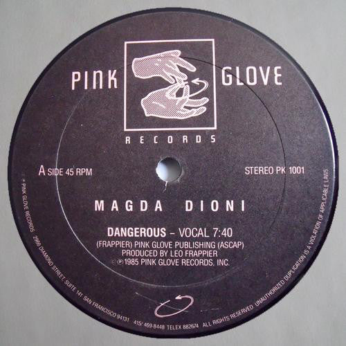 Magda Dioni : Dangerous (12")