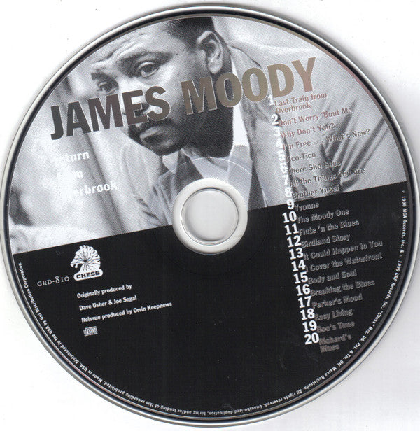 James Moody : Return From Overbrook (CD, Comp)