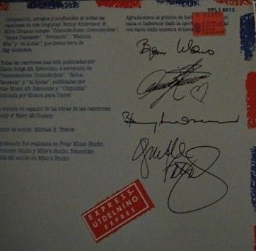 ABBA : Gracias Por La Musica (LP, Album, Club)
