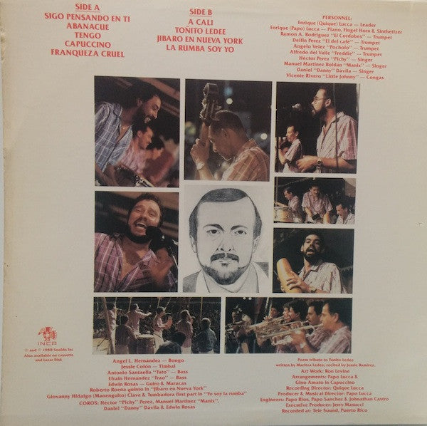Sonora Ponceña* : On The Right Track (LP, Album)