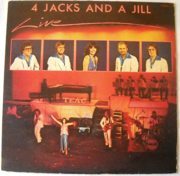Four Jacks And A Jill : 4 Jacks And A Jill Live (LP, Album)