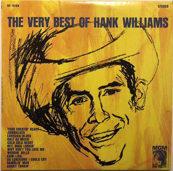Hank Williams : The Very Best Of Hank Williams (LP, Comp)
