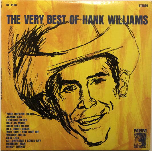 Hank Williams : The Very Best Of Hank Williams (LP, Comp)