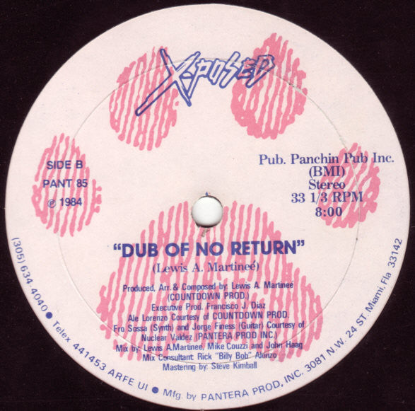 X-Posed : Point Of No Return (12")