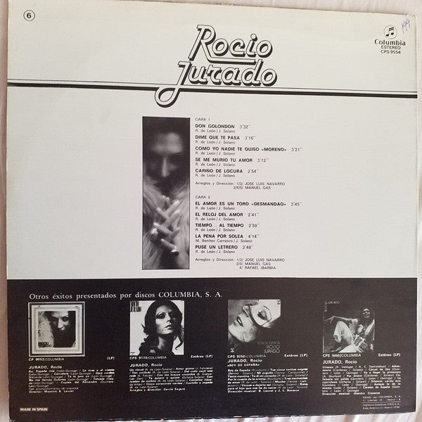 Rocio Jurado : Rocio Jurado (LP, Album)