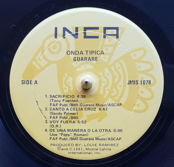 Guarare : Onda Tipica (LP, Album)