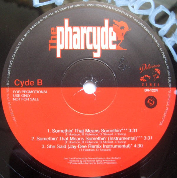 The Pharcyde : She Said (12", Promo)