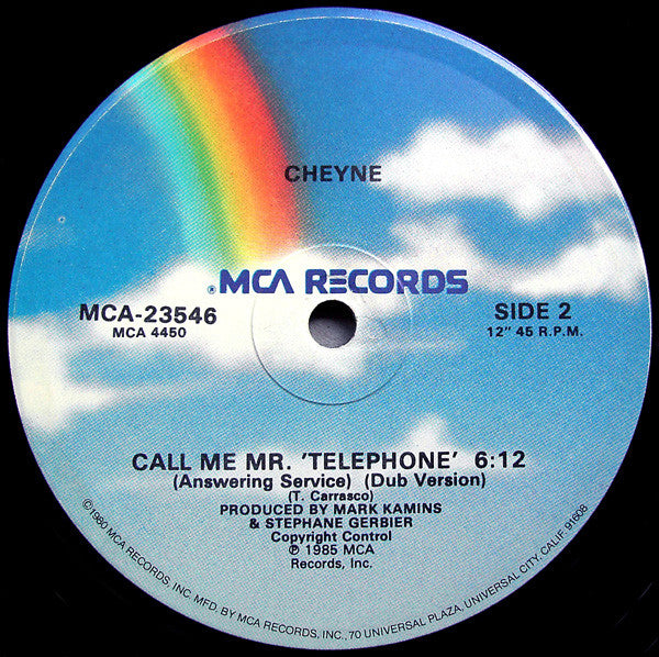 Cheyne : Call Me Mr' Telephone (12")