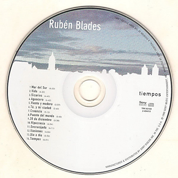 Ruben Blades : Tiempos (CD, Album, Club)