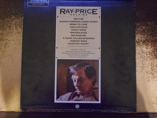 Ray Price - Help Me vinyl record, LP (Near Mint (NM or M-)) | Lulo Records